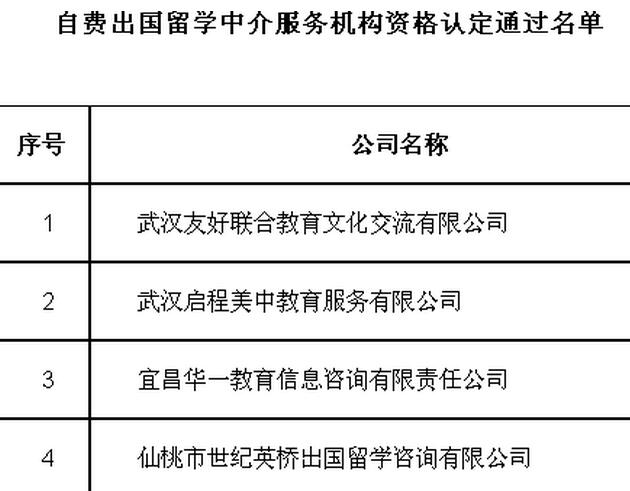 準備好留學咨詢？湖北教育廳推出全國首份正規留學中介推薦名單